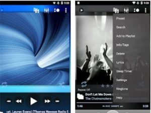 Poweramp Music Player android aplikace