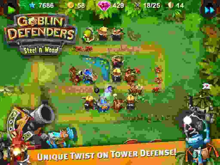 Stahuj android hru Goblin Defenders 2 Goblin Defenders 2 android hra