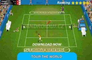 Stick Tennis Tour - android hra ke stažení