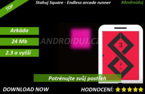 2 - Square - Endless arcade runner ke stažení Android hra