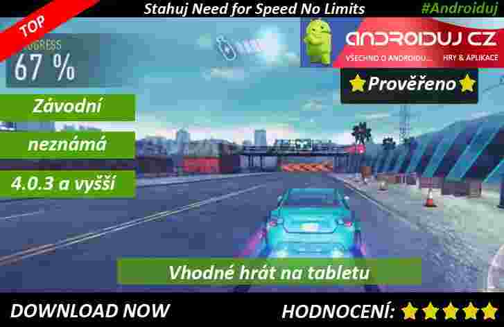 3 - Need For Speed No Limits ke stažení