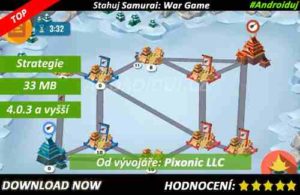 3 - Android hra Samurai War Game download