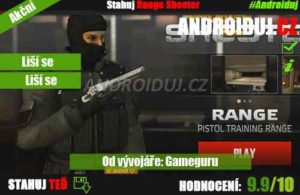 Range Shooter android hra ke stažení