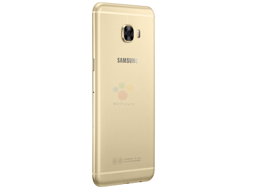 Samsung Galaxy C5 zadní strana