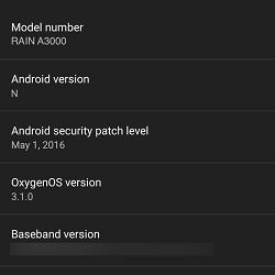 OnePlus 3 specifikace Android N