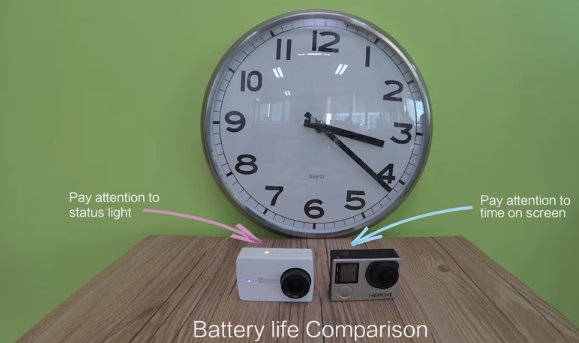 GoPro Hero 4 VS Xiaomi YI 4K Akční kamera