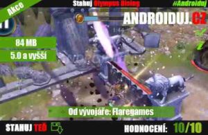 Olympuis Rising android hra - božská hra pro hráče android her