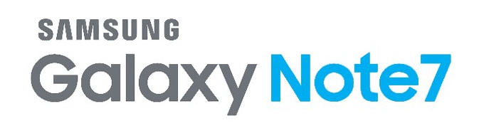 Samsung Galaxy Note 7 oficiální logo