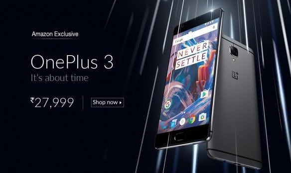 Amazon exkluzivně OnePlus 3