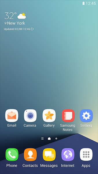 Konzistentní ikonky se zaoblenými rohy v novém TouchWiz Note 7