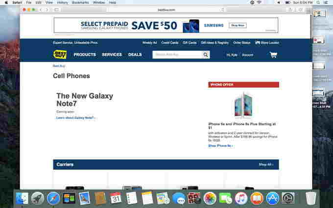 Samsung Galaxy Note 7, Android, Androiduj, Iris skener