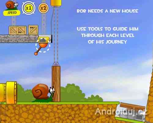 Snail Bob HTML5 hra