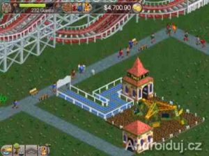 Android hra RollerCoaster Tycoon Classic