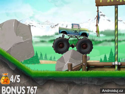 Online hra HTML5 pro mobil Monster Trials