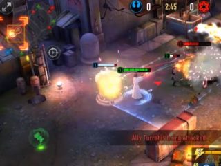 Star Wars Force Arena hra na mobil