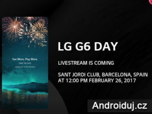 Živý přenos LG G6