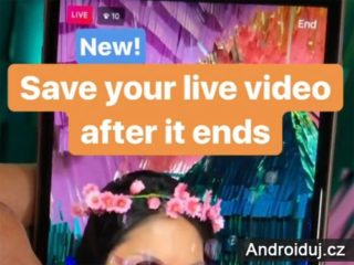 Nová aktualizace aplikace Instagram povoluje ukládat live videa Instagram aktualizace