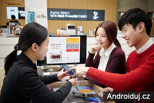LG G6 mobilní telefon