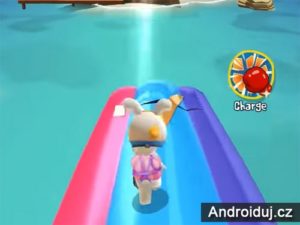 Rabbids Crazy Rush akční hra zdarma android