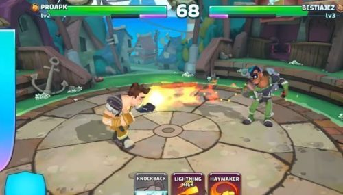 Android akční hra pro více hráčů Smash Supreme