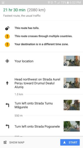 Google mapy aktualizace