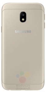 Samsung Galaxy J7 2017 - zlatá varianta