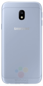Samsung Galaxy J7 2017 - stříbrná varianta