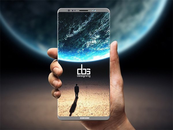 Samsung Galaxy Note 8 rendery