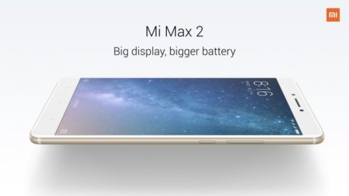Xiaomi Mi Max 2 větší displej, větší baterie