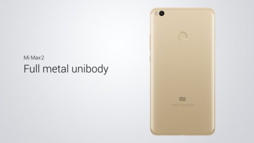 Xiaomi Mi Max 2 unibody