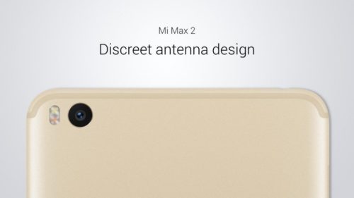 Xiaomi Mi Max 2 - hezký design