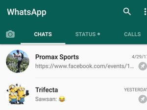 WhatsApp beta na Android systém