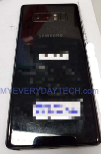 Samsung Galaxy Note 8 prototyp