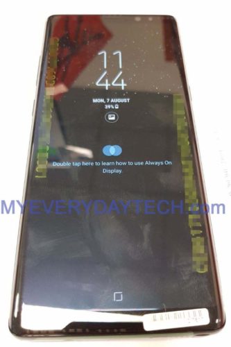 Samsung Galaxy Note 8 prototyp