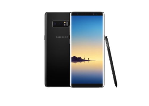 Samsung Galaxy Note 8 černá barva