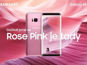 Samsung Galaxy S8 Růžová varianta