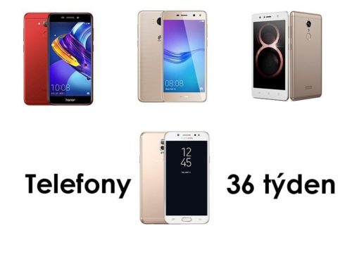 4 Nové mobilní telefony za 36 týden 4 Nové mobilní telefony za 36 týden novinky