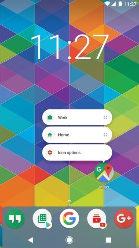 Nova Launcher na Android