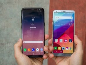 Galaxy S9 a LG G7