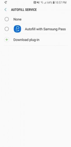 Android oreo na Galaxy S8