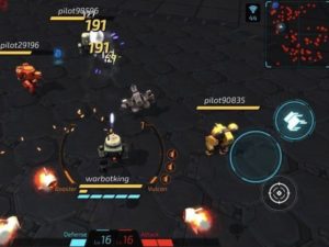 warbot.io android hra pro více hráčů