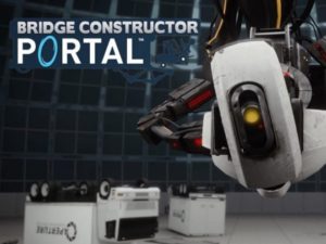 Bridge Constructor Portal hra na mobil