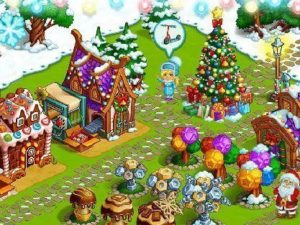 Farm snow: Happy Christmas story with toys and Santa hra