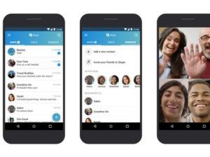 Skype aplikace Google Play Lite verze