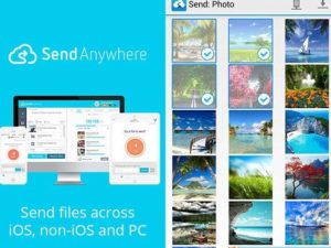 Send anywhere: File transfer