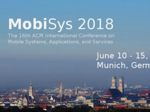 MobiSys 2018