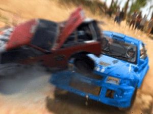 Car racing: Dirt drifting