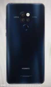 Huawei Mate 20 Pro - zadní strana