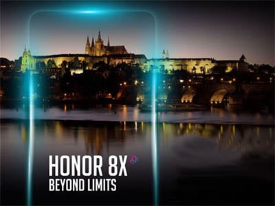 Honor 8X v Praze