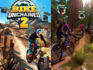 Android závodní hra Bike unchained 2